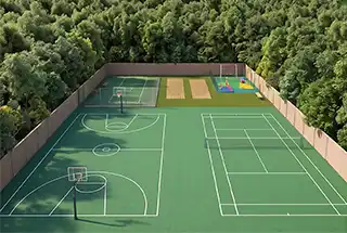 Multipurpose Sports Turf at Sai World One