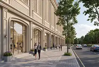 High Street Retails at Sai World One